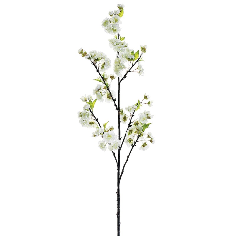 Cherry Blossom Branch – White