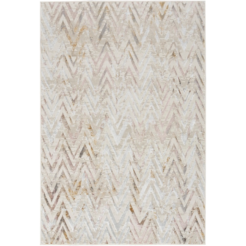 Nourison Glitz 3’11” x 5’11” Multicolor Contemporary Indoor Rug