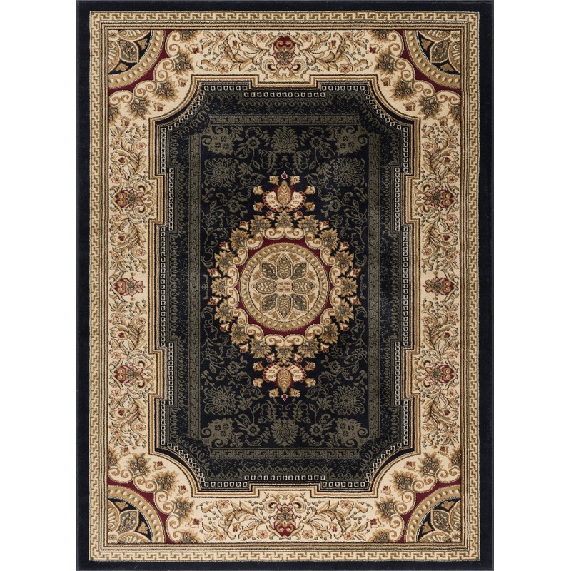 Tayse Oriental Area Rug SNS46-Jayden Traditional Cut Pile Indoor Polypropylene