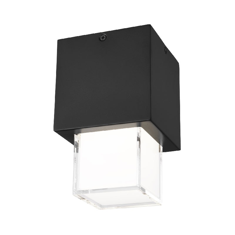 Visual Comfort 700OFMSQGE9275 Leagan 5″ LED Flush Mount