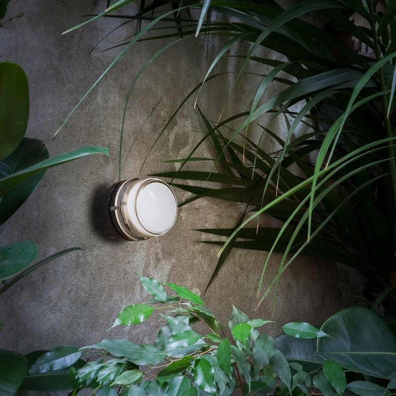 Fresnel Outdoor Wall Light