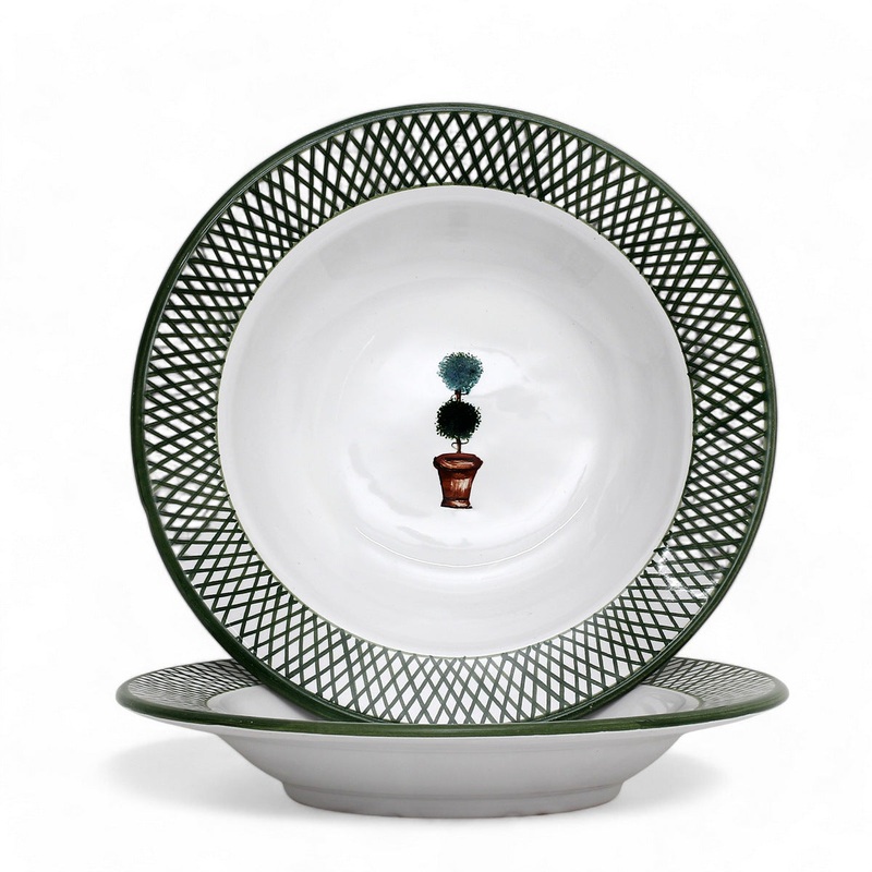 GIARDINO: Pasta/Soup Rimmed plate