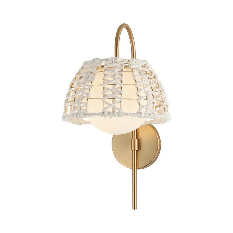 Macrame Wall Light