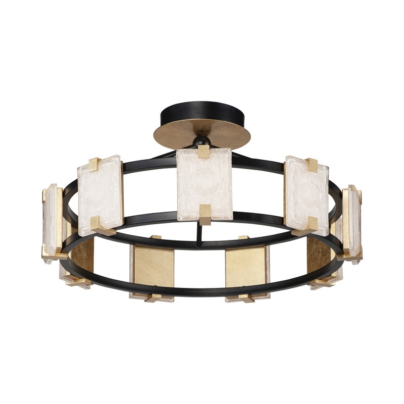 Radiant LED Semi Flush Mount Ceiling Light