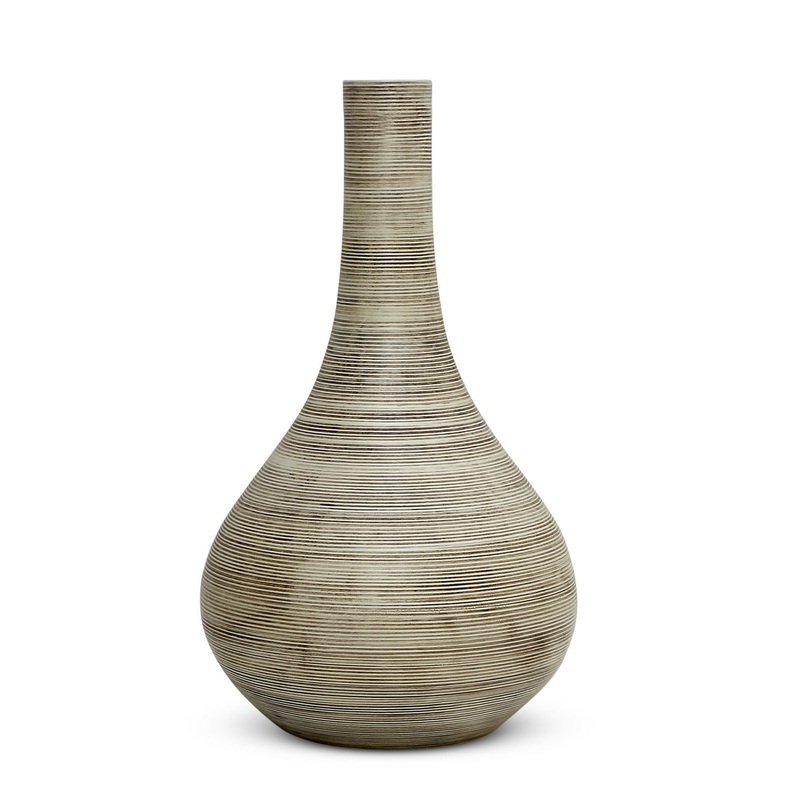 SABBIA TOSCANA: Shaped Big Belly & Narrow Neck Vase