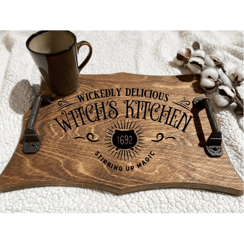 Witches Kitchen Rectangular Serving Tray