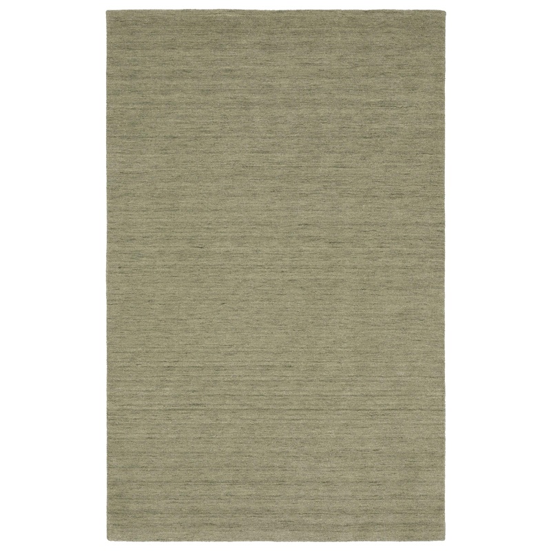Aniston II Sage Green Casual Solid Indoor Rug