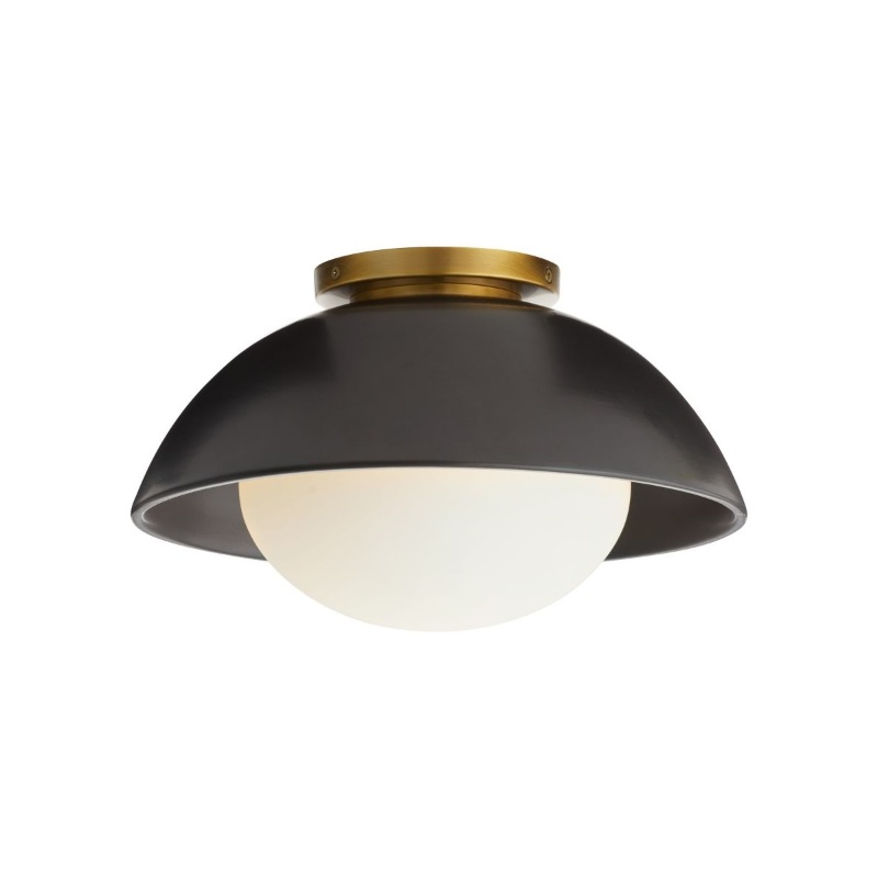 Arteriors GADFC01 Glaze 1-lt 13″ Flush Mount