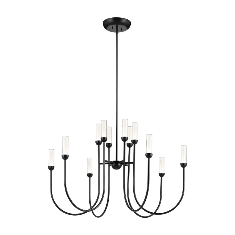 Kichler 52759 Moraine 12-lt 40″ LED Chandelier