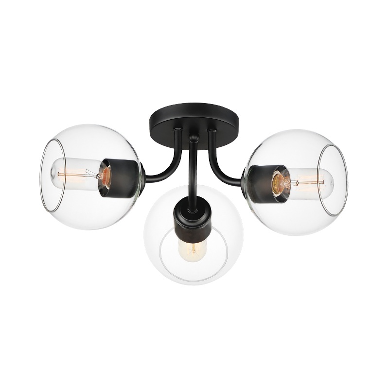Maxim 21634 Knox 3-lt 18″ Semi-Flush Mount