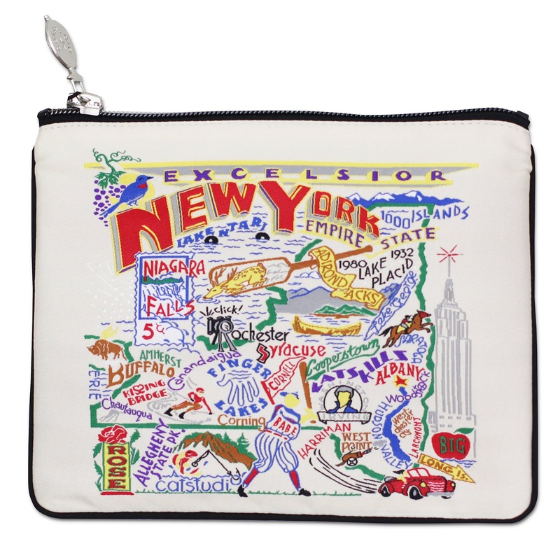 New York State Zip Pouch – Natural