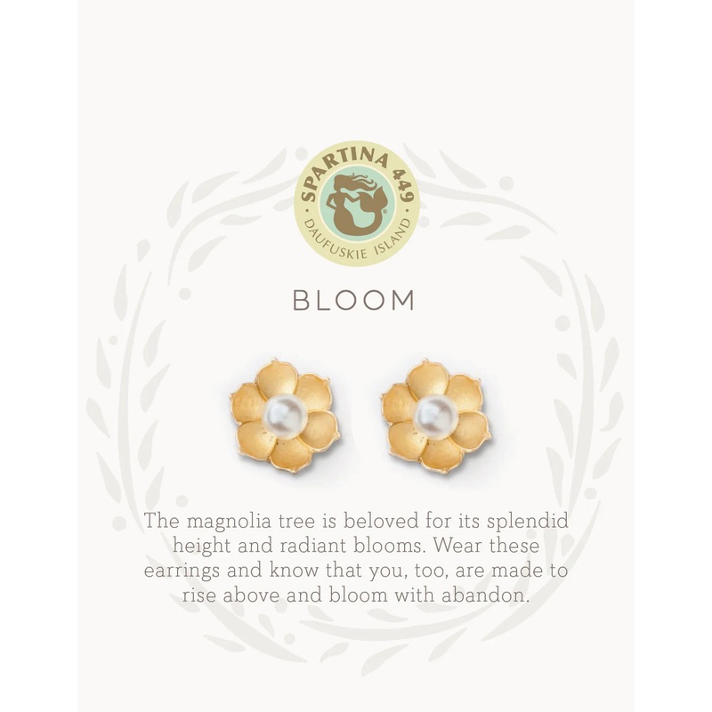 Sea La Vie Bloom Stud Earrings