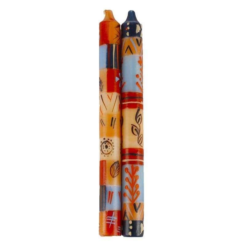 Hand Painted Candles in Uzushi Design (pair of tapers) – Nobunto