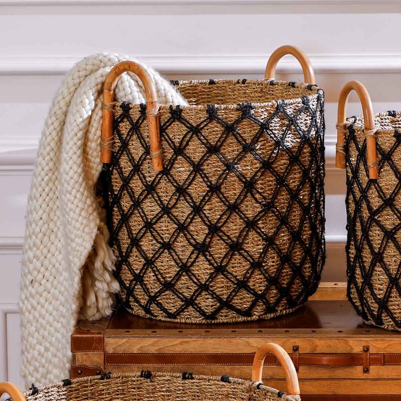 Tassel Storage Basket – Medium