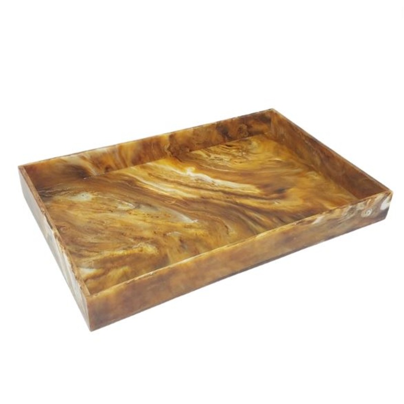 Tortoiseshell Rectangular Tray