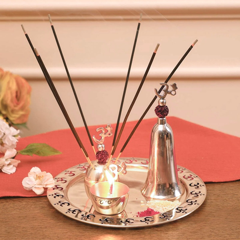OM Pooja Thali Set