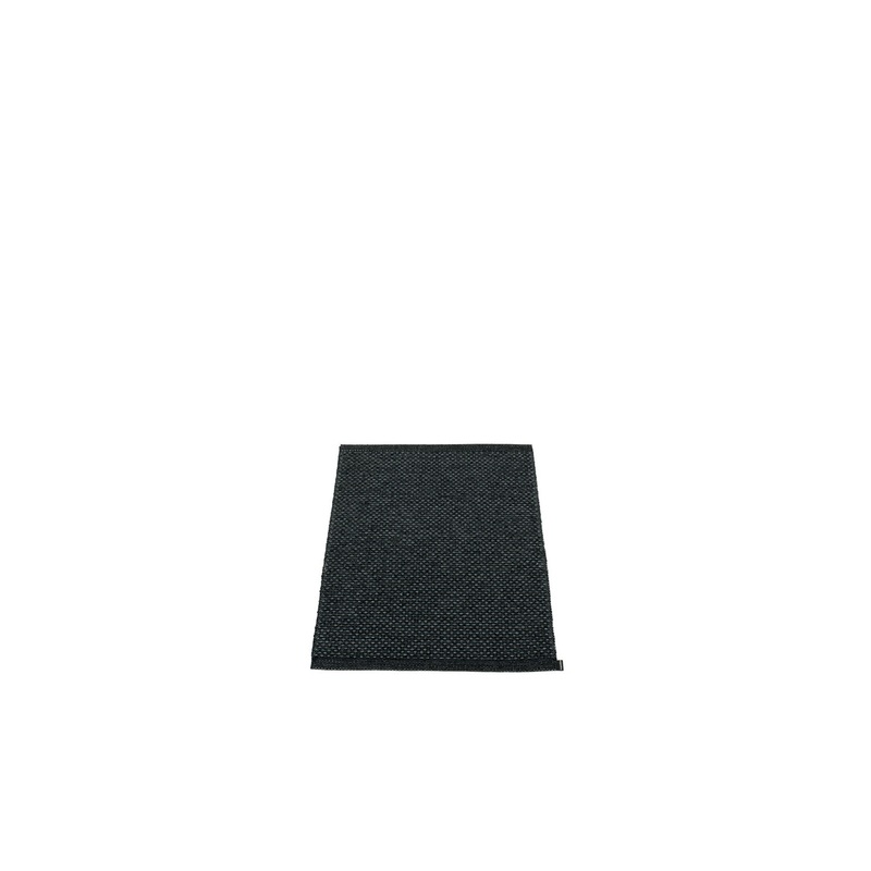 Rug SVEA Black Metallic