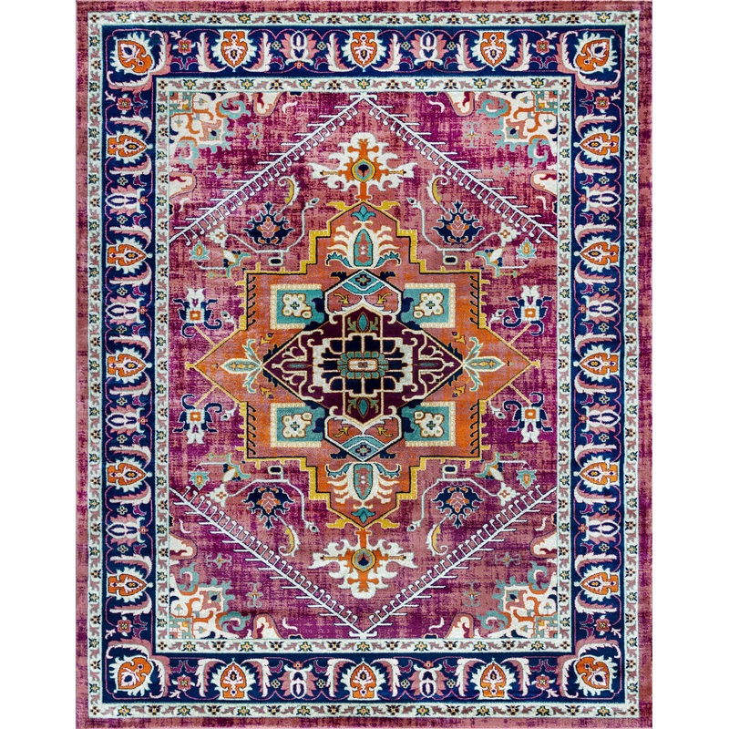 Generation-GEN13 Cut Pile Synthetic Blend Indoor Area Rug by Tayse Rugs