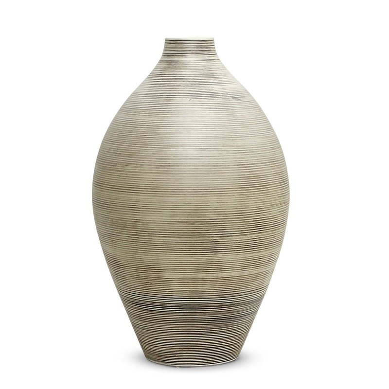 SABBIA TOSCANA: Large Olive Shape Vase