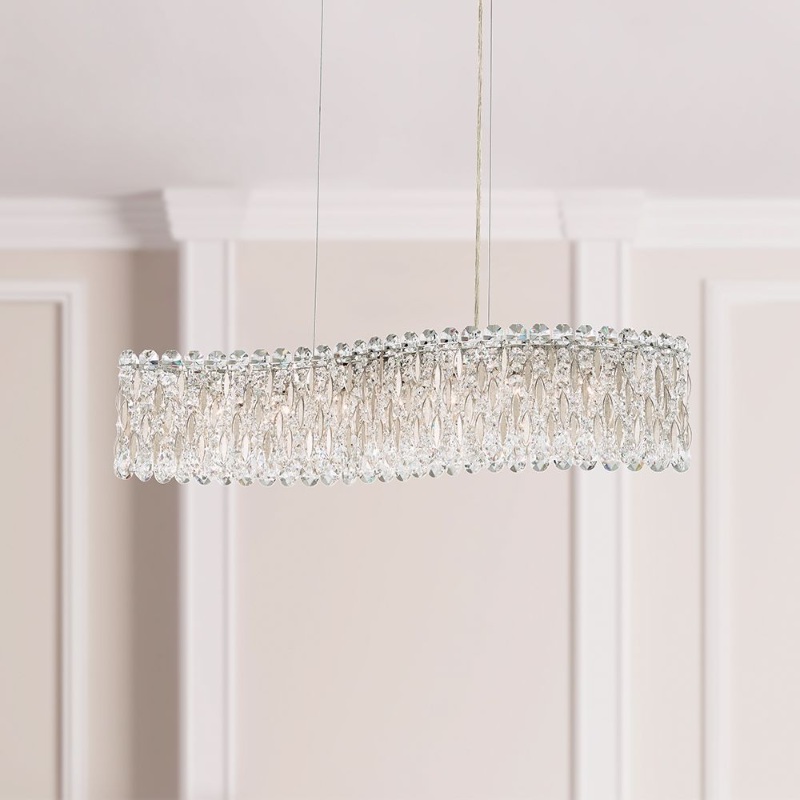 Schonbek RS8346 Sarella 7-lt 33″ Pendant