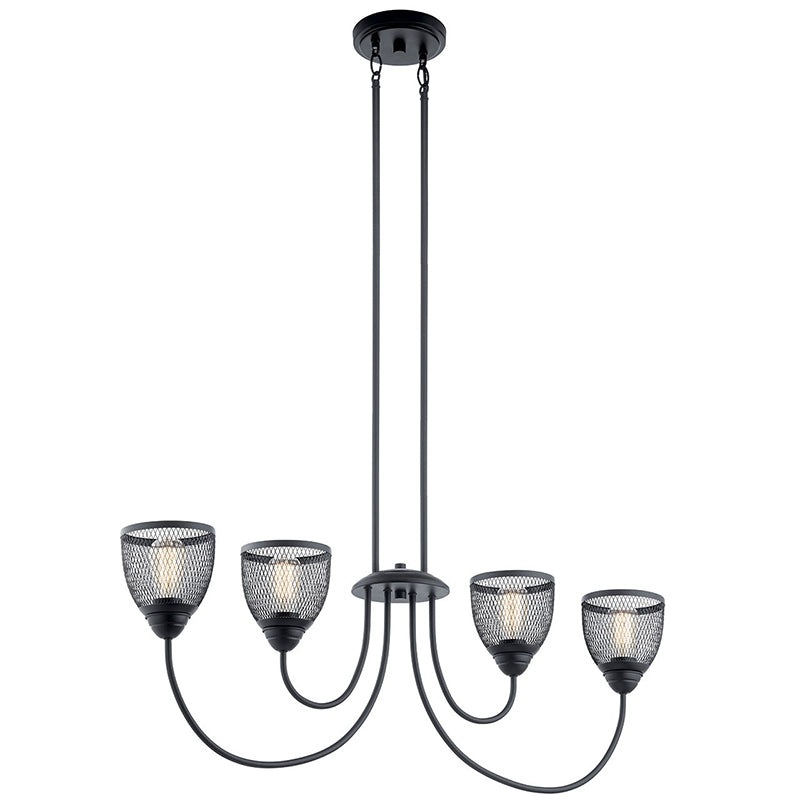 Kichler 52273 Voclain 4-lt 42″  Linear Chandelier