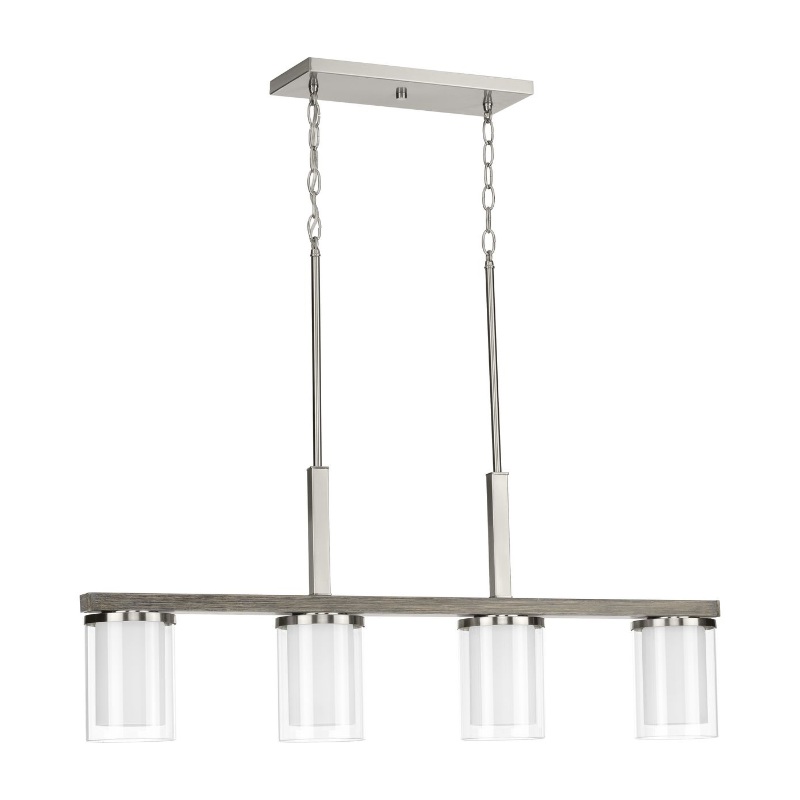 Progress P400190 Mast 4-lt 38″ Linear Chandelier