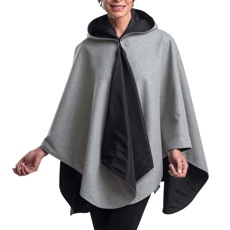 WarmCaper – Warm Pewter Grey Black Rainproof