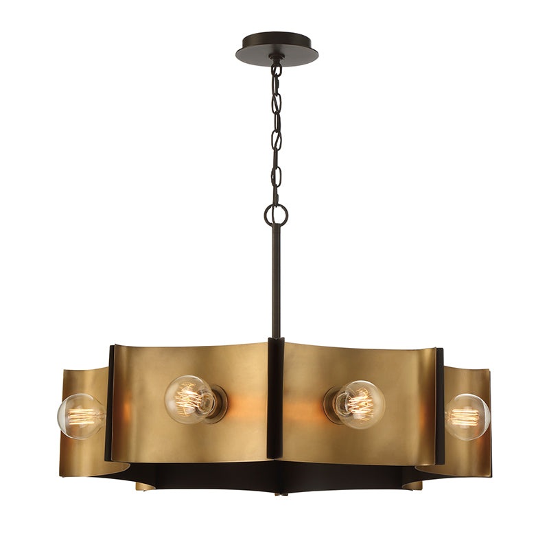 Eurofase 38428 Metallo 8-lt 30″ Chandelier
