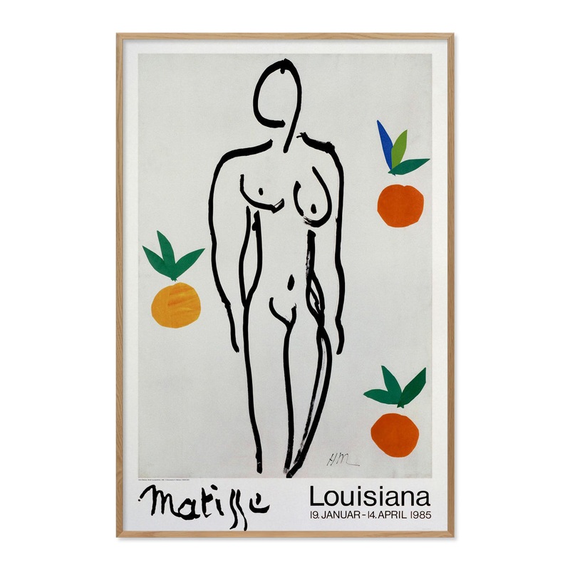 Henri Matisse  Model and Oranges (1953) – Framed – SHOWROOM SAMPLE