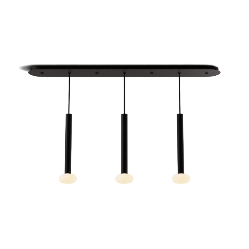 Koncept CMP-L3-S-16 Combi LED Pendant, Frosted Glass Ball