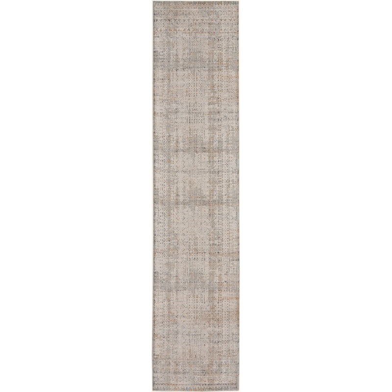 Nourison Lynx 2’3″ x 8′ Ivory Multicolor Vintage Indoor Rug