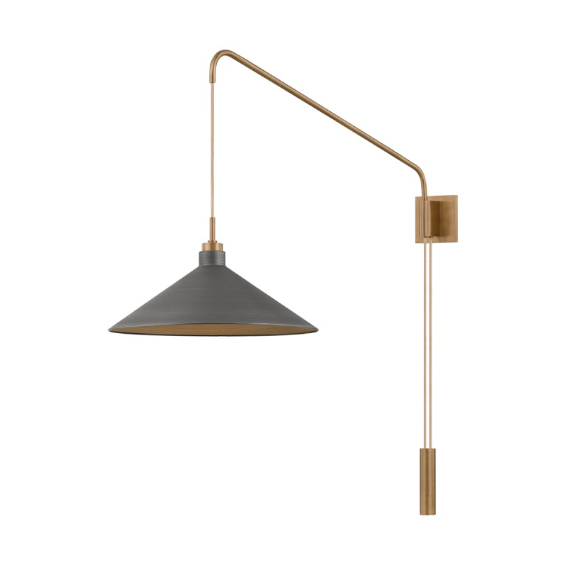 Troy B2936 Conor 1-lt 36″ Tall Wall Sconce
