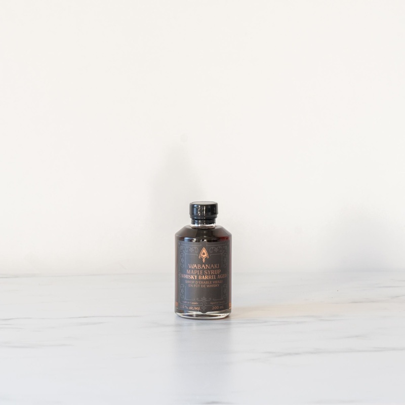 Wabanaki Barrel Aged Whiskey Maple Syrup