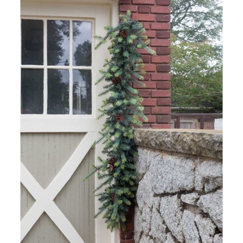 6′ Blue Spruce Garland – Pre Lite