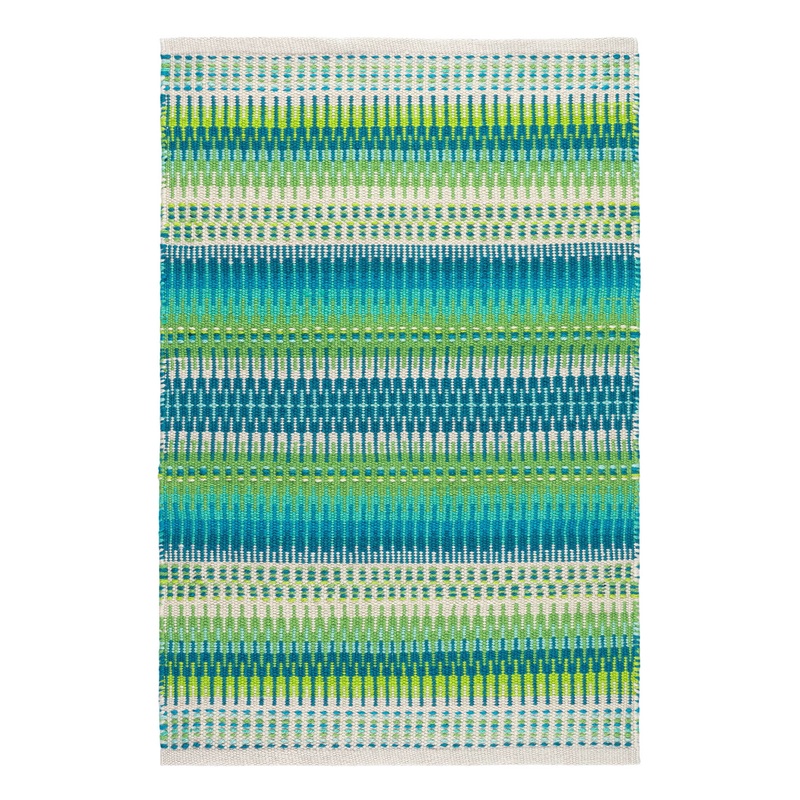 Folly Handwoven Indoor/Outdoor Rug | Blue/Green