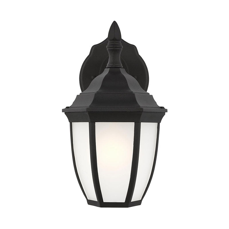Generation 89936 Bakersville 1-lt 6.5″ Outdoor Wall Lantern, Satin Etched Glass