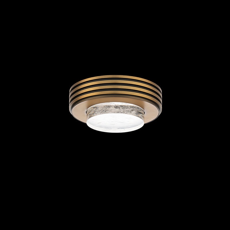 Schonbek Beyond BFM82408 Zircle 8″ LED Flush Mount