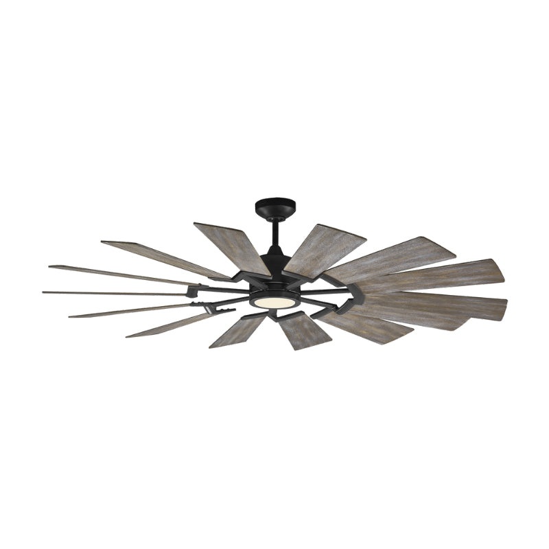 Visual Comfort Prairie 62″ Ceiling Fan with LED Light Kit