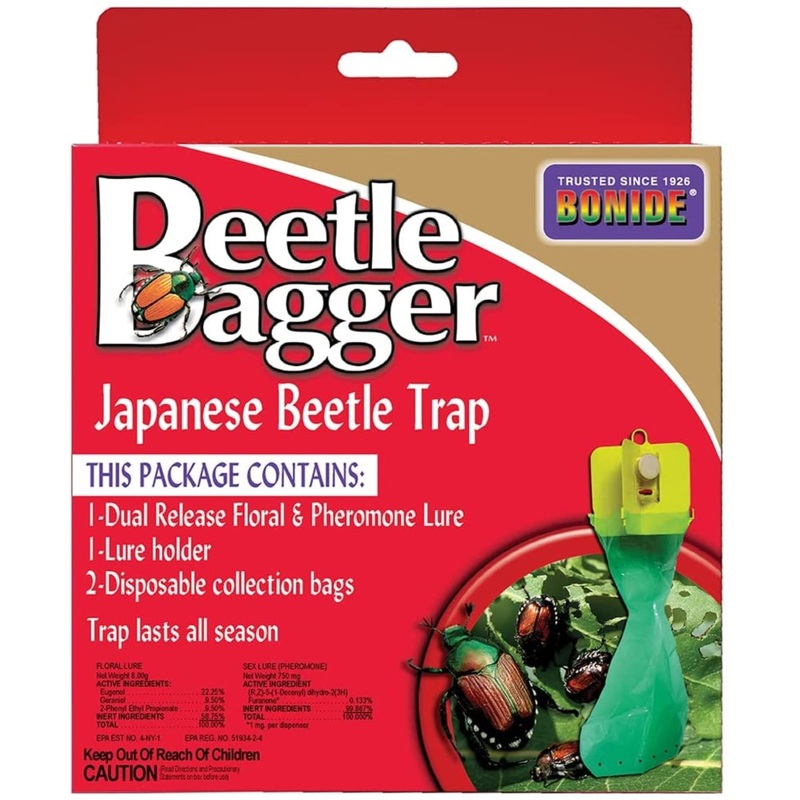 Bonide – Beetle Bagger Indoor/Outdoor Japanese Beetle Trap