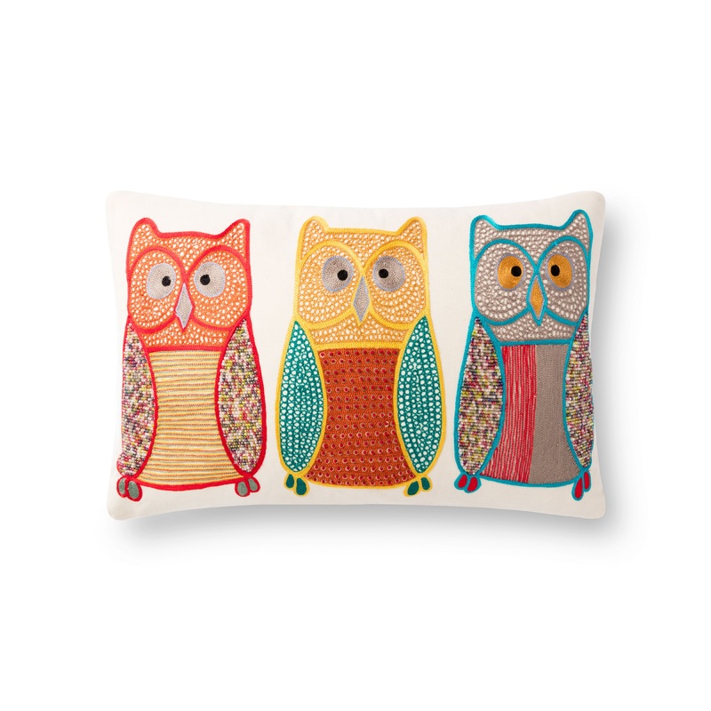 Loloi Pillow | P0869 Natural / Multi