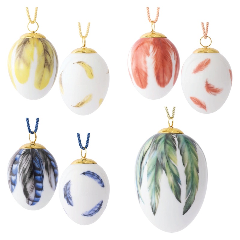 Royal Copenhagen Spring Egg Collection – Five Variants