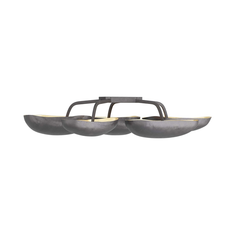 Theo Semi-Flush Mount Ceiling Light