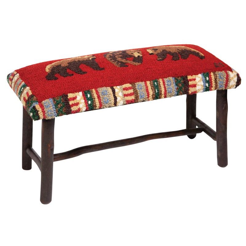 Cinnamon Bear – 32″ x 15″ x 17″ Bench
