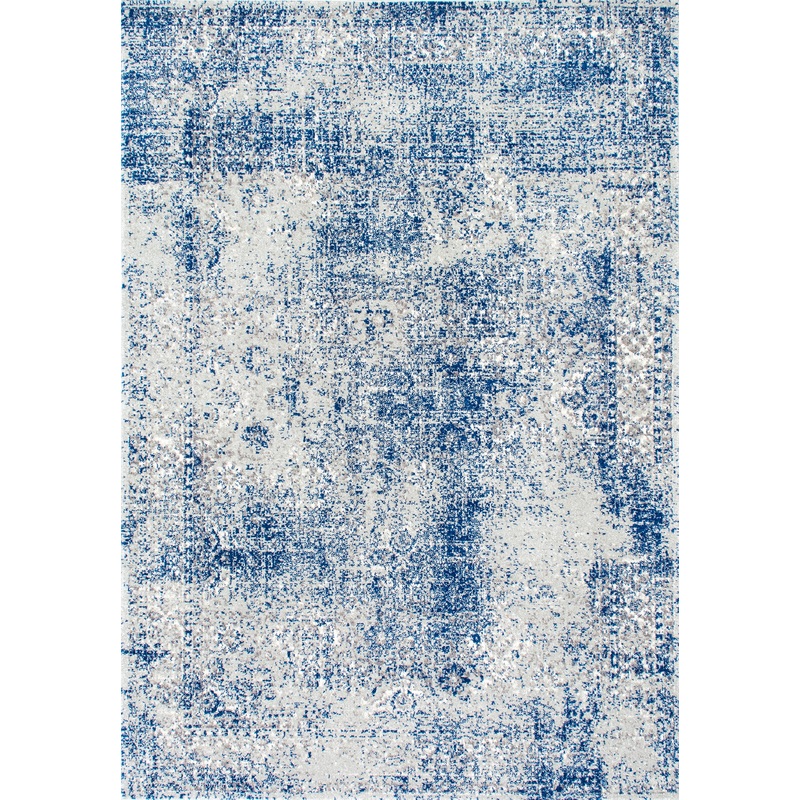 Faded Shadow Mystique Rug | Blue