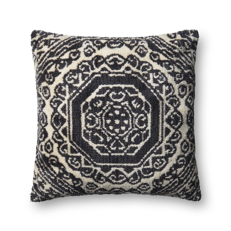 Loloi Pillow | Black / White