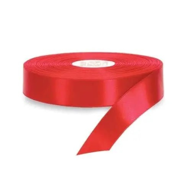 Double Faced Satin Ribbon – Red
