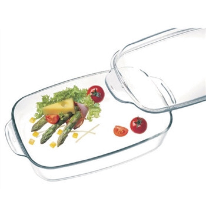 Simax – Tampered Glass Casserole W/ Glass Lid