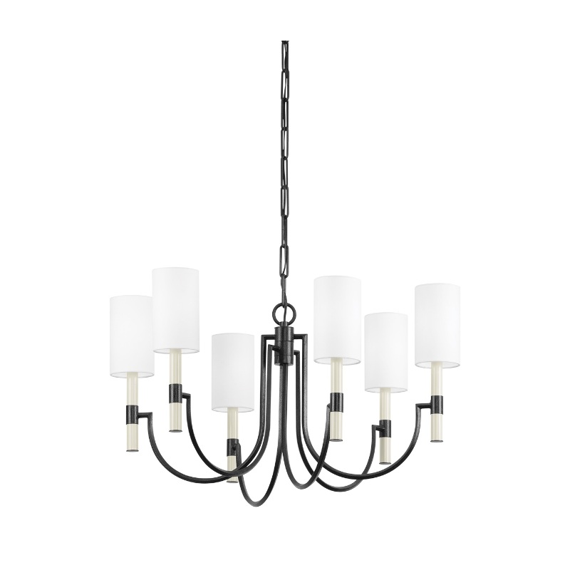 Troy F1131 Gustine 6-lt 31″ Chandelier