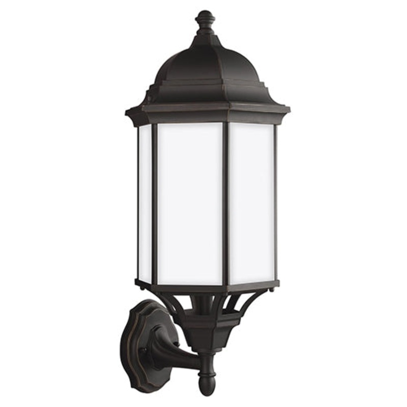 Generation 8638751EN3 Sevier 1-lt 9″ LED Uplight Outdoor Wall Lantern