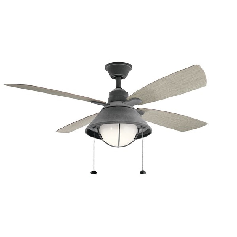Kichler 310181 Seaside 54″ Outdoor Ceiling Fan with LED Light Kit